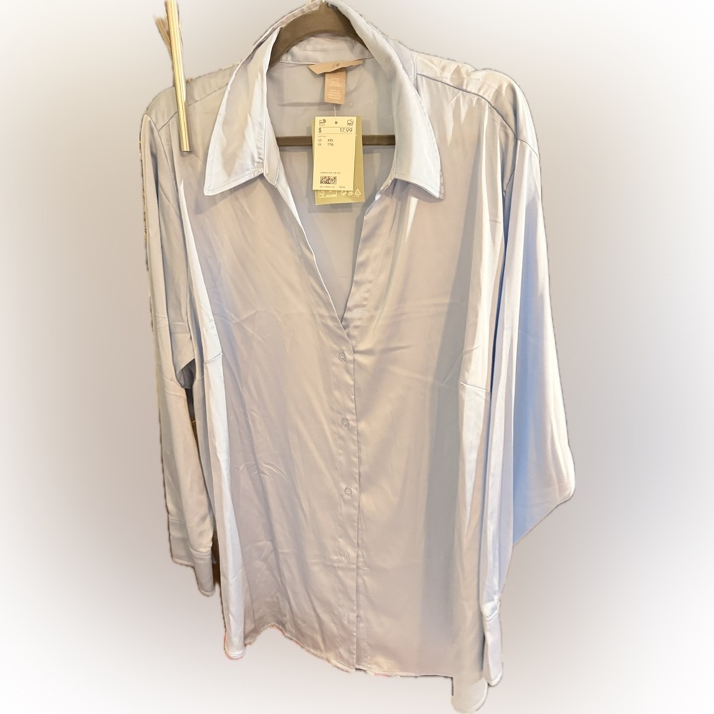 H&M Light blue Women's Top